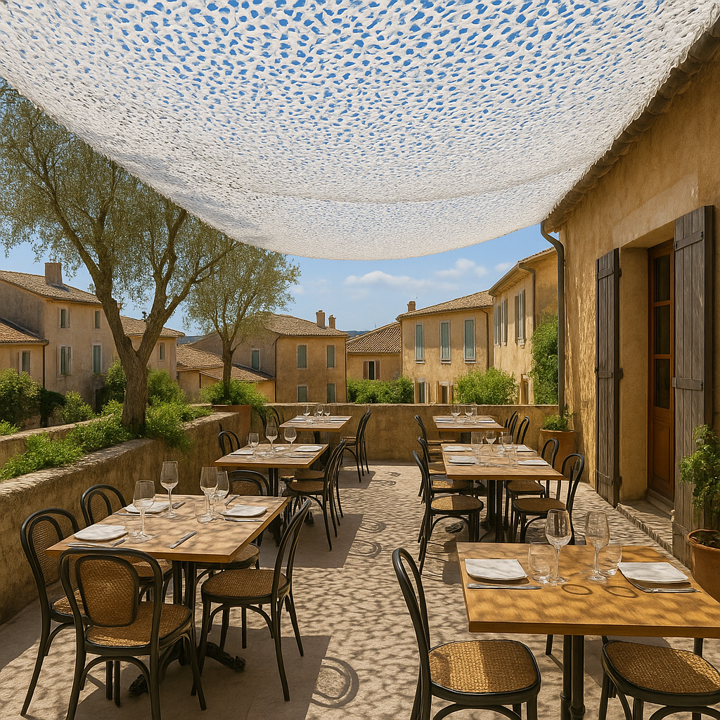 Filet de camouflage blanc